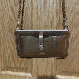 ( Kate Spade ) rose gold iPhone Crossbody